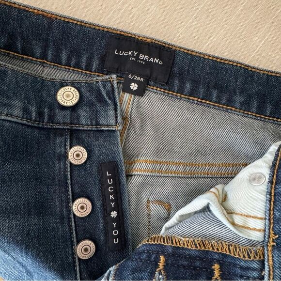 Lucky Brand Drew Mom high rise taper jeans size 28 - Picture 13 of 16